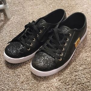 Daisy Fuentes Sequined Tennis Shoes